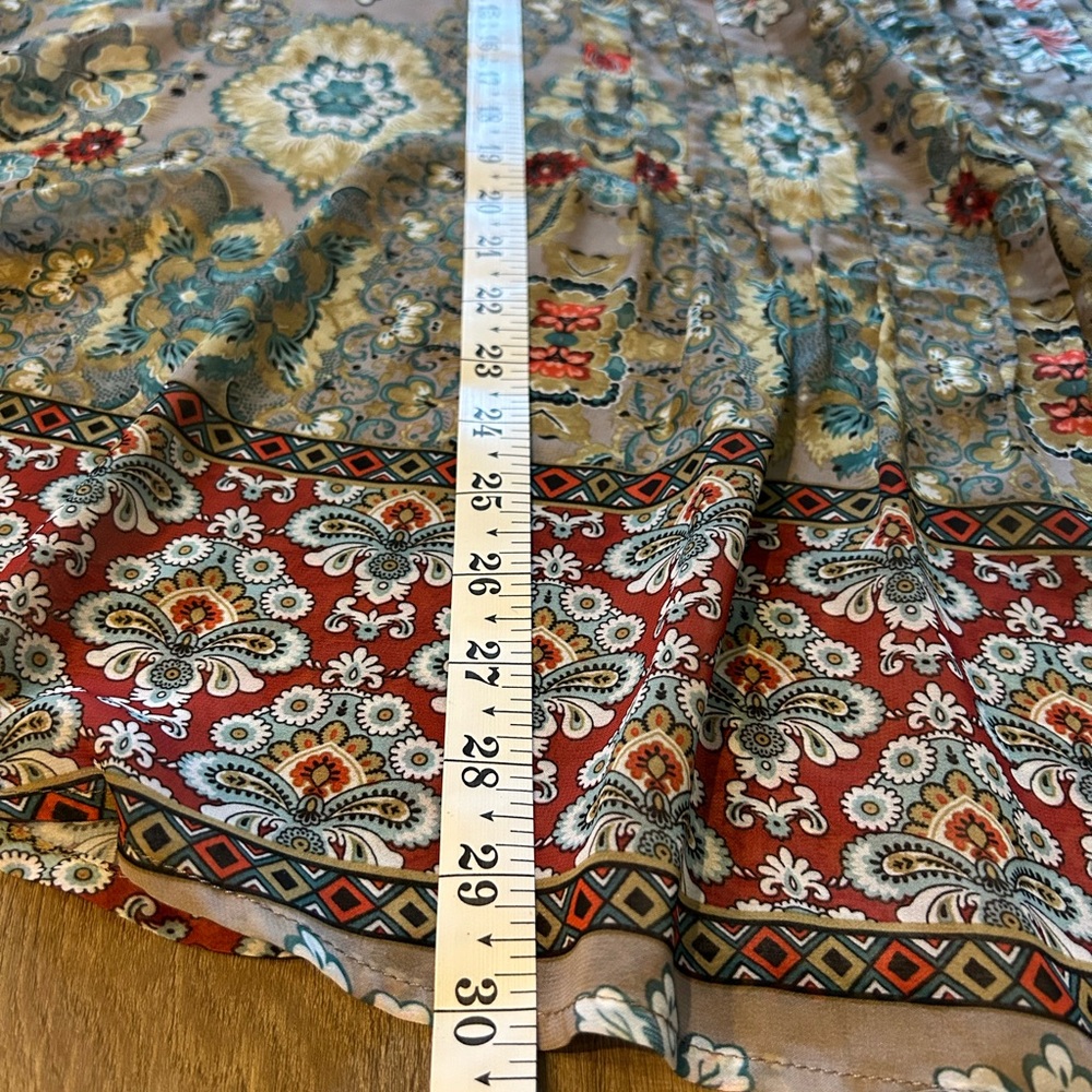Unity World Wear Multicolor Patterned Blouse - Picture 5 of 6